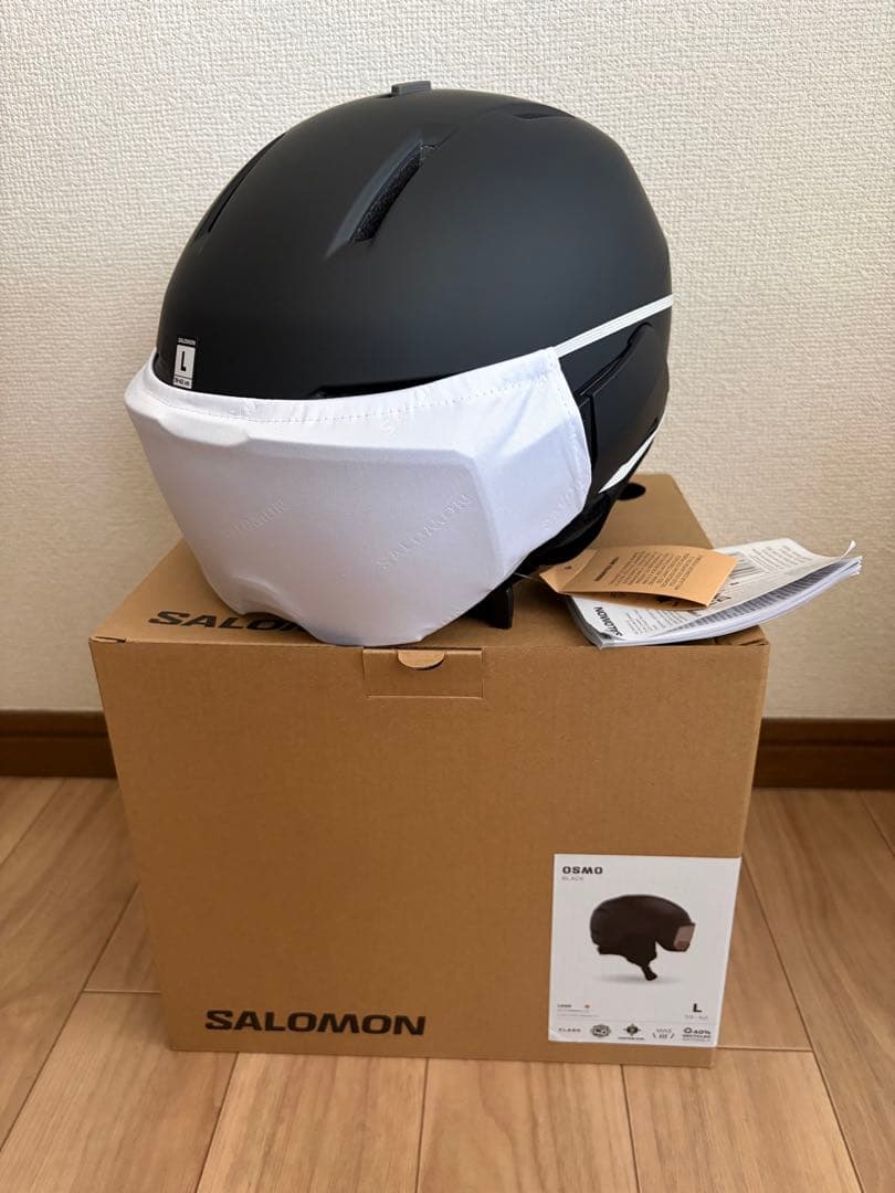 SALOMON OSMO ヘルメット ブラック Lサイズ