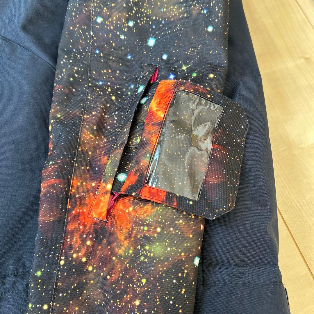 【美品】ベスト風レイヤード　スノーボードウェア　スノボウェア　S