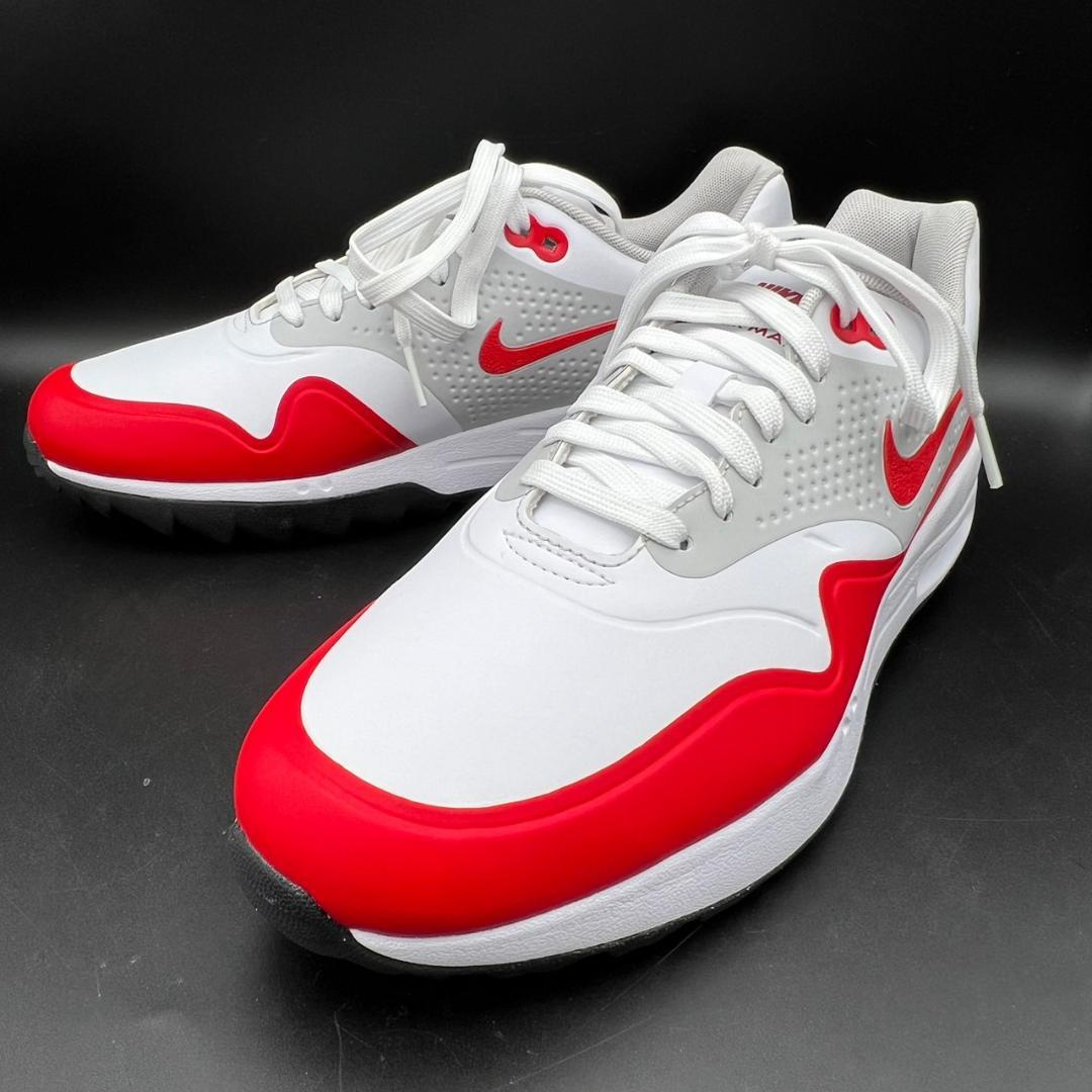 シューズ(男性用) NIKE AIR MAX 1 GOLF SPORT RED