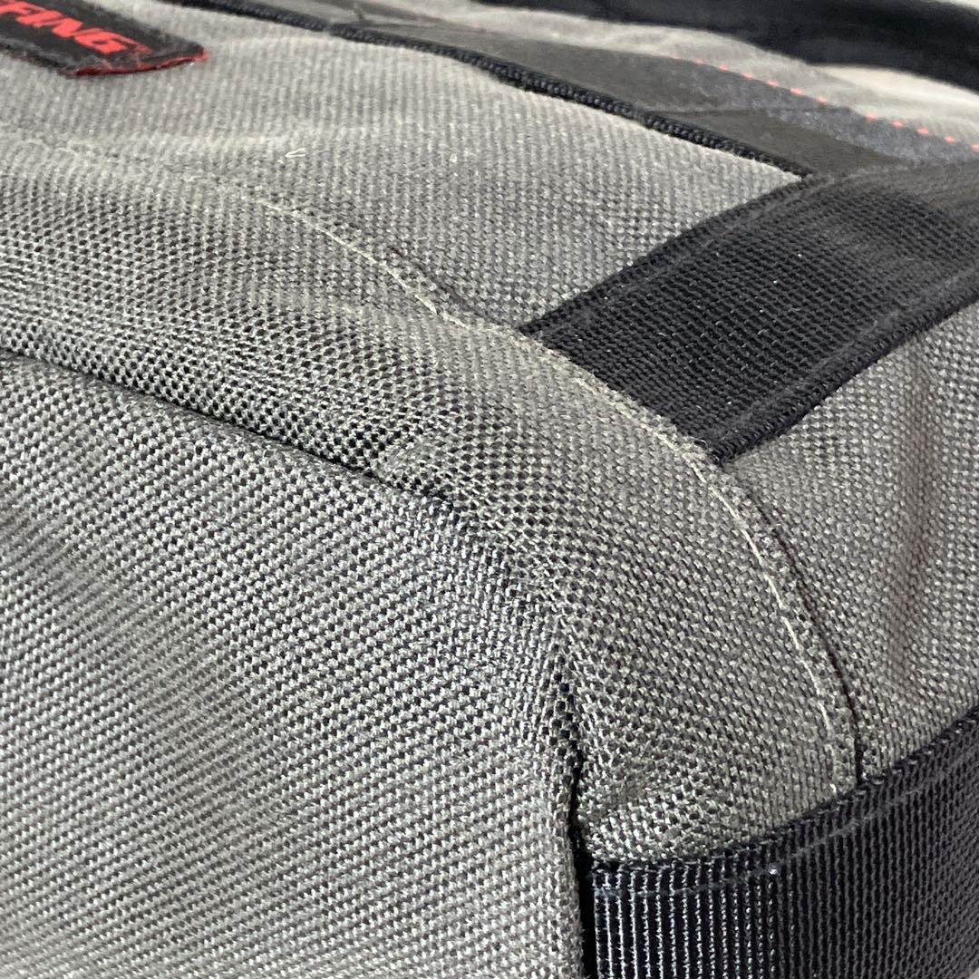 【美品】 BRIEFING サンデーカートバッグ ゴルフバッグ グレー