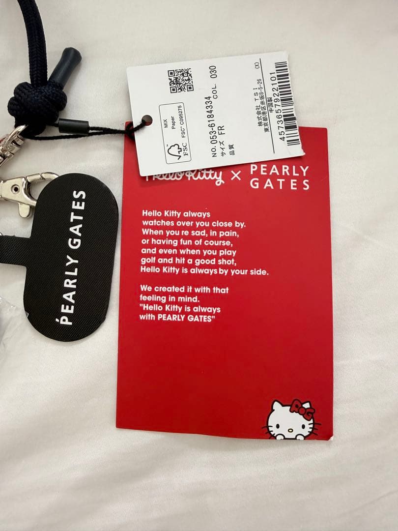 【Hello Kitty×PEARLY GATES】PHONEストラップ 完売品