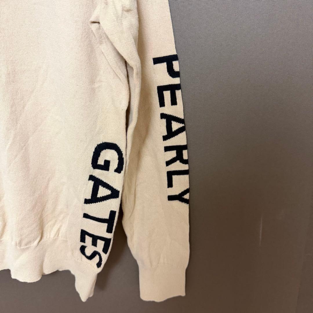 早い者勝ち！PEARLY GATES ベージュ タートルネック セーター