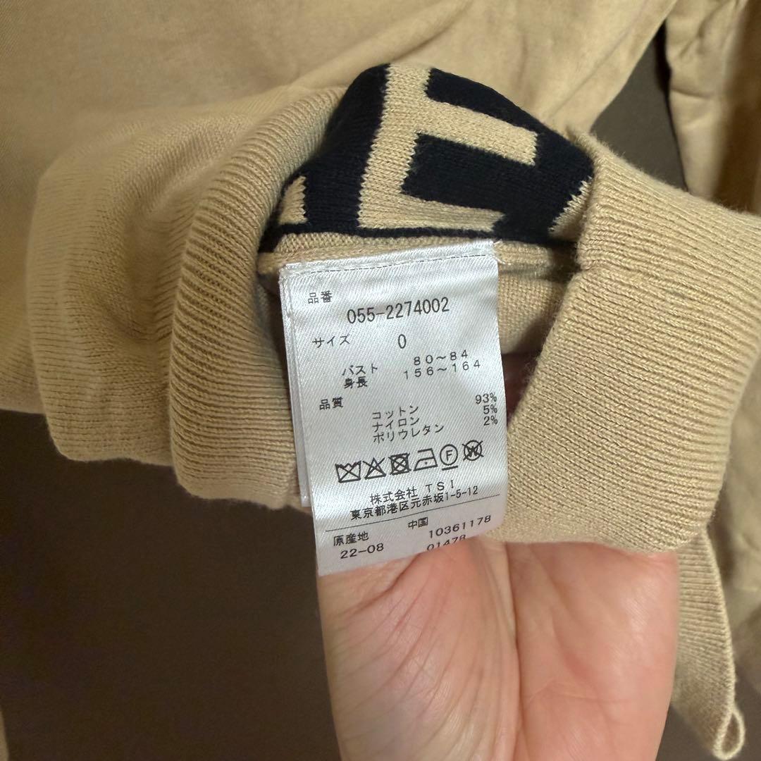 早い者勝ち！PEARLY GATES ベージュ タートルネック セーター
