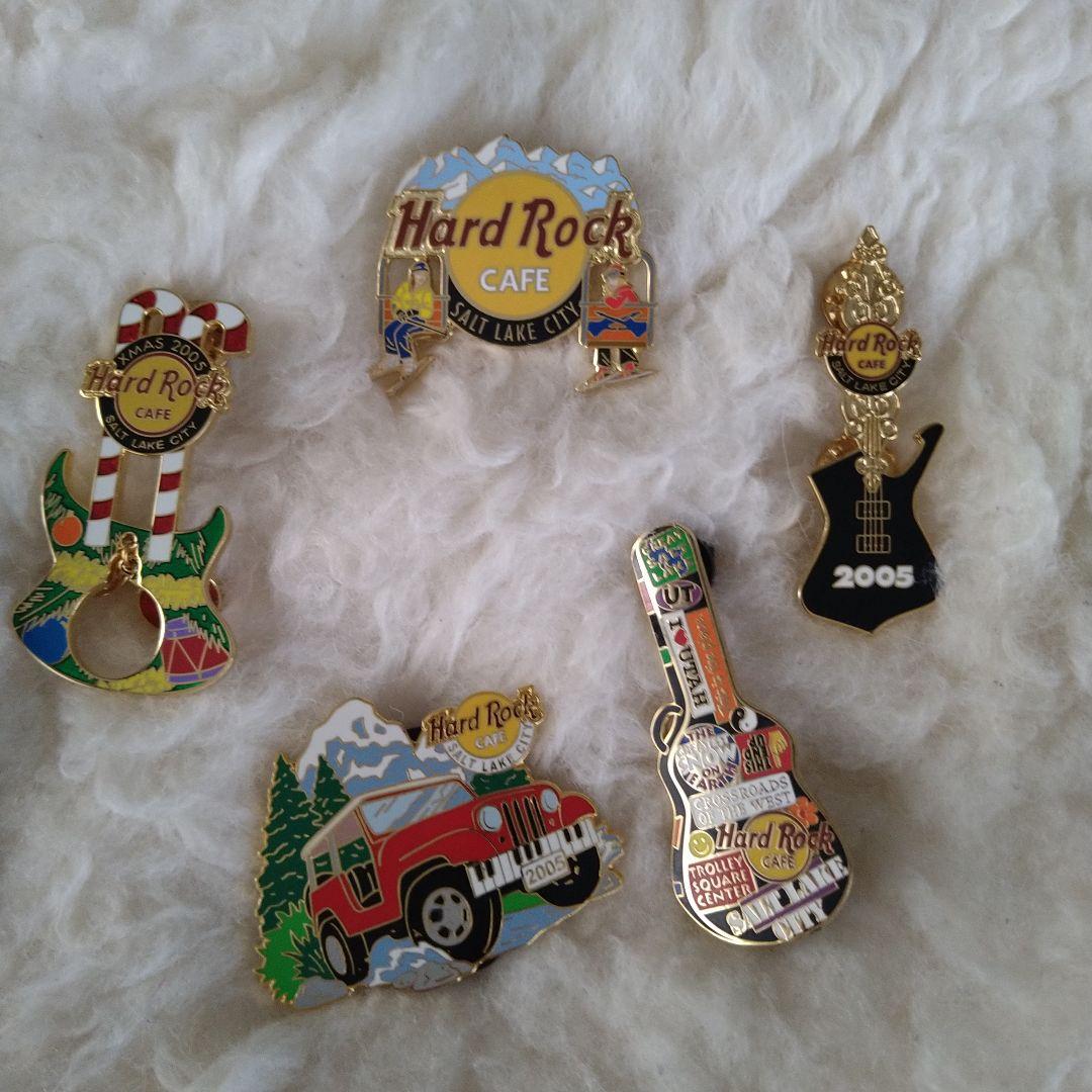 Hard Rock Cafe ピンバッジ 5個セット