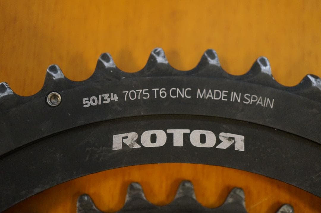 ROTOR ラウンドリングDM 2x 11速 チェーンリング 50T-34T