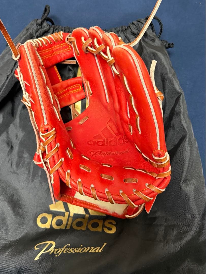 【希少】型付済 adidas 硬式内野手用グラブ BID43 右投げ