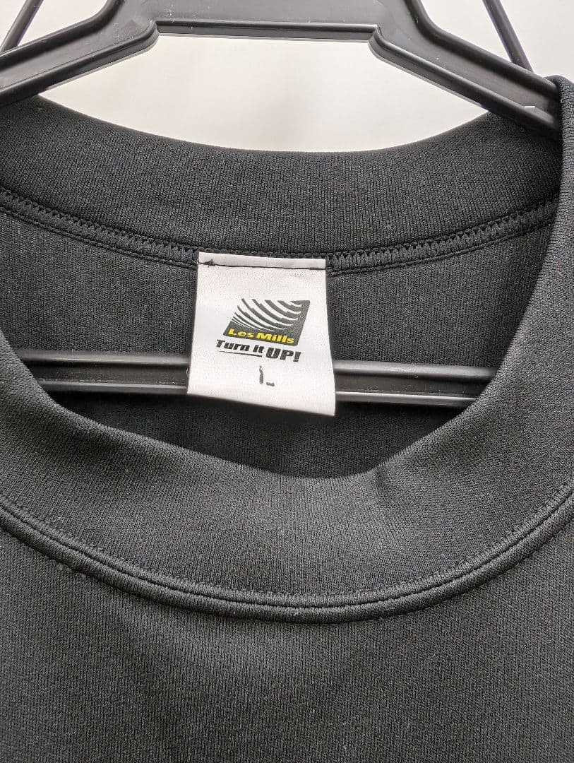 〈中古品〉Les Mills レスミルズ ノースリーブシャツ Lサイズ ブラック