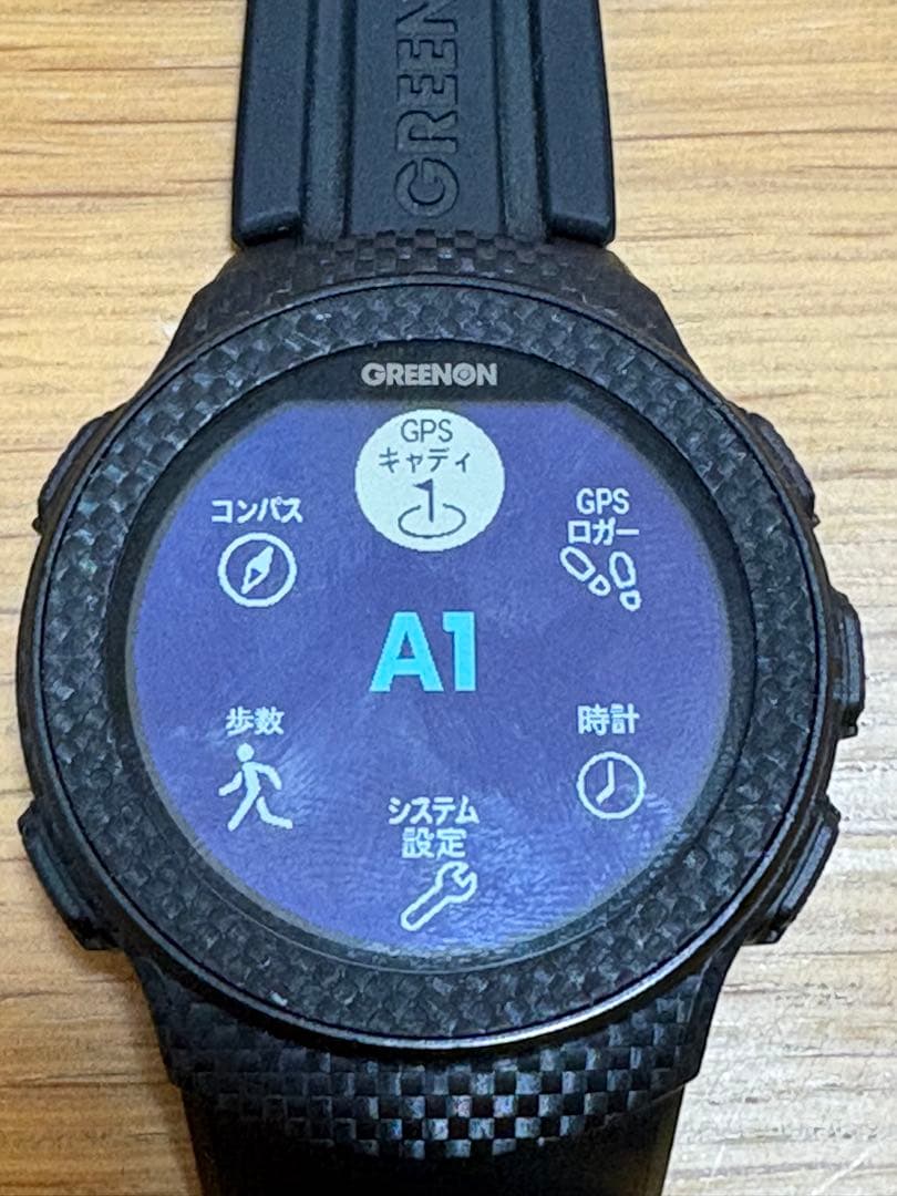 GREENON A1 II GPSナビ ブラック
