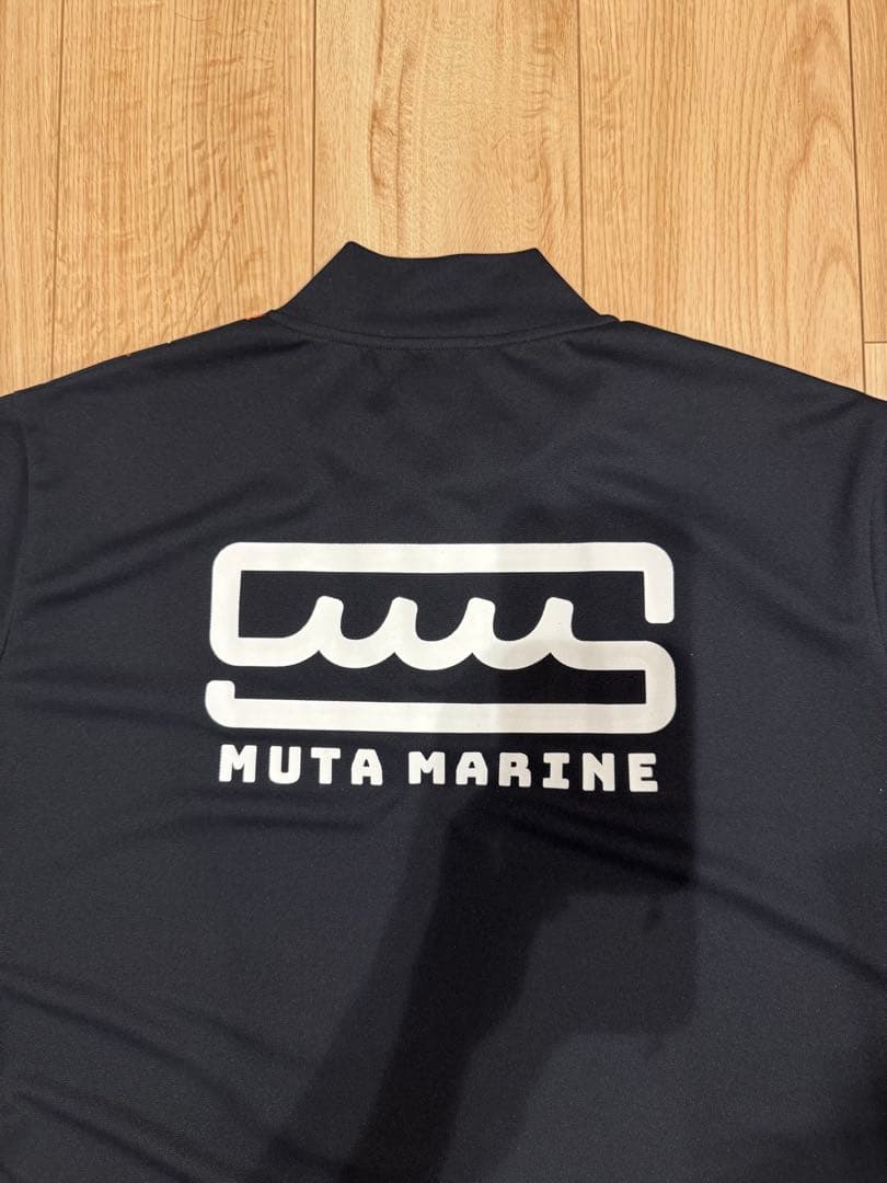 MUTA MARINE ハーフジップモックネックシャツ