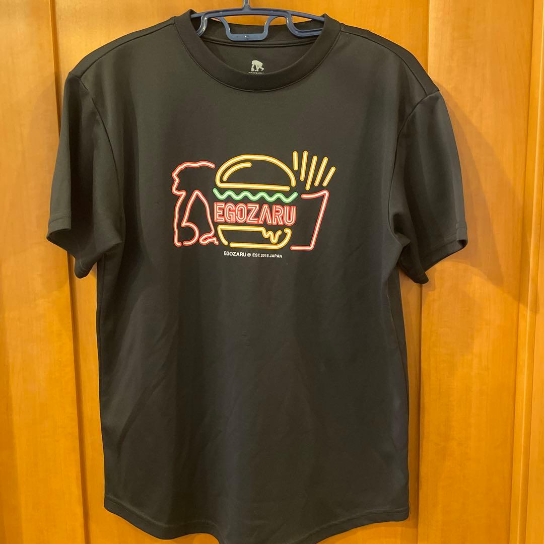 エゴザル　ネオンカラーのハンバーガーポテト柄　セットアップ　Sサイズ