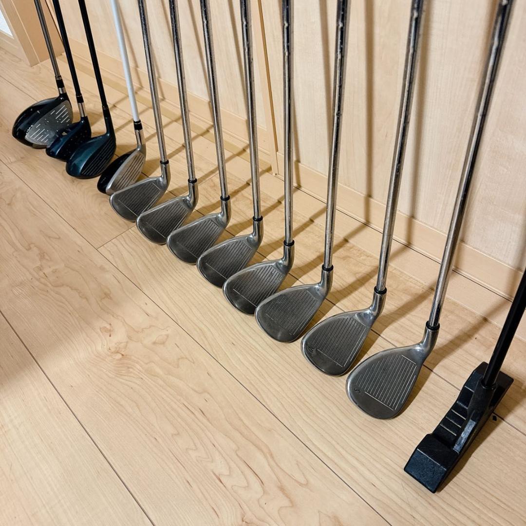 人気Callaway X-18メンズゴルフクラブ13本セットキャディバッグ付き