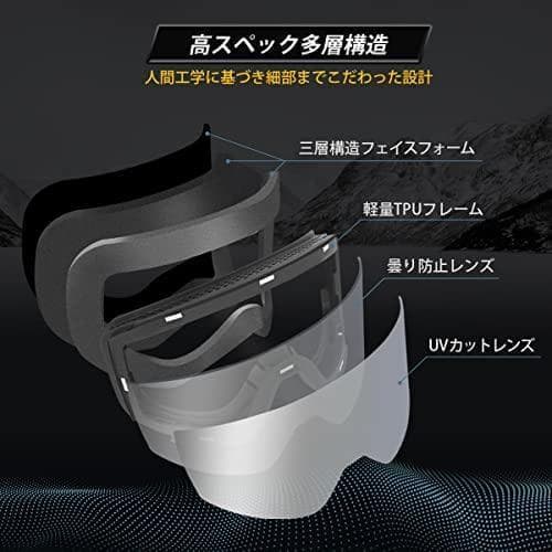 [FIRN] フィルン スノーゴーグル URANUS スキー スノーボード ゴm