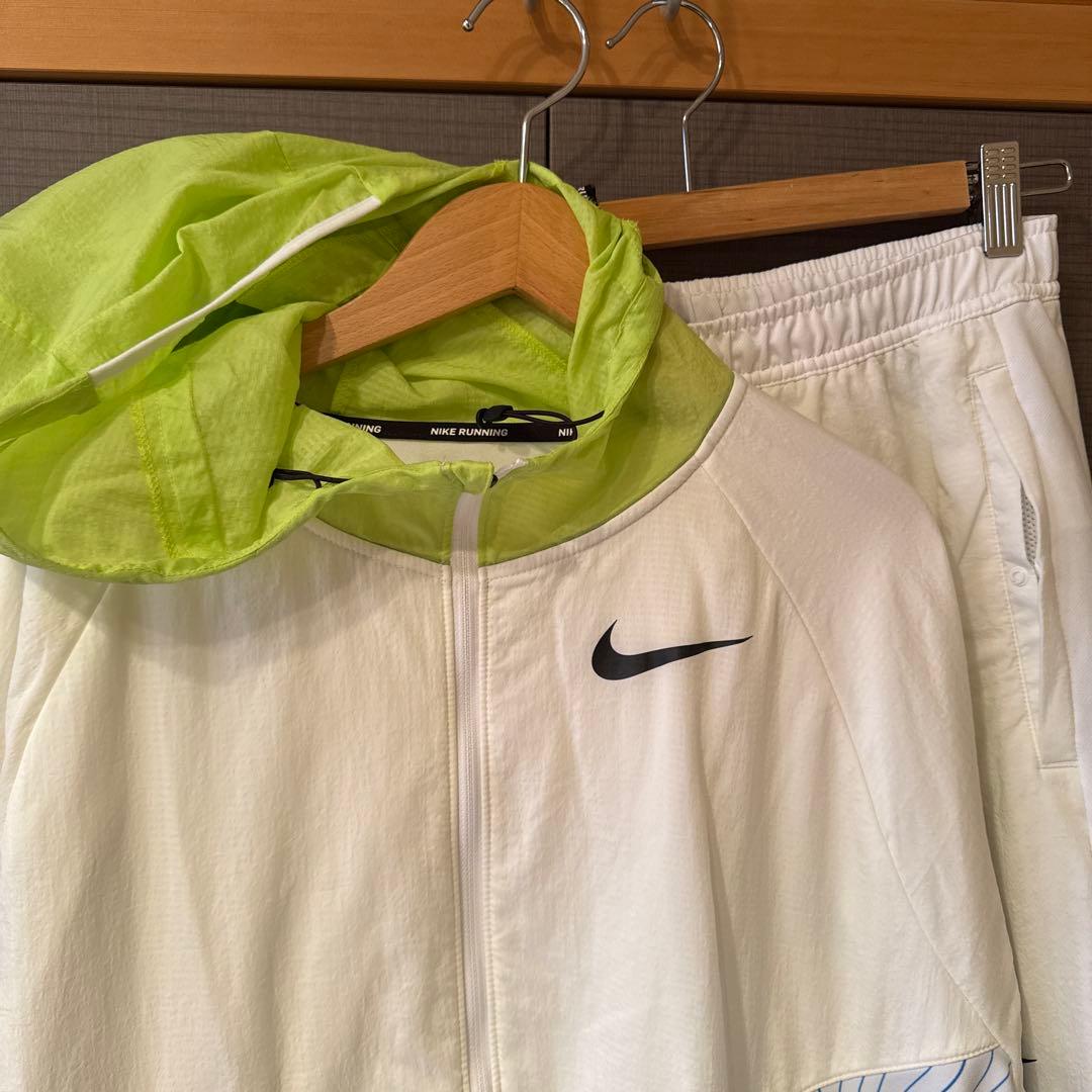 Nike Running M ホワイト/ライム ジャージ上下セット⚫︎専用⚫︎