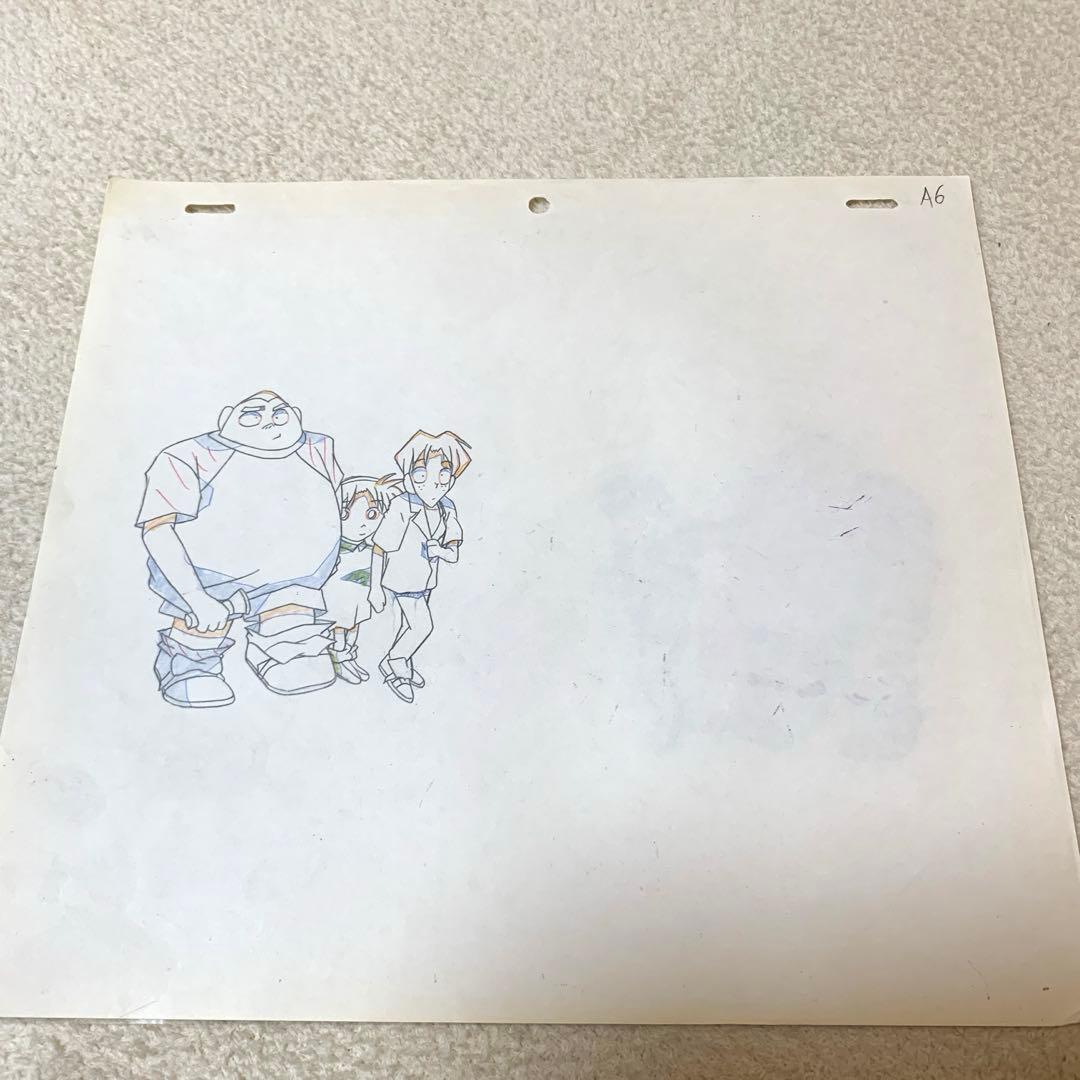名探偵コナン セル画 3枚セット 少年探偵団（歩美・光彦・元太）動画付き