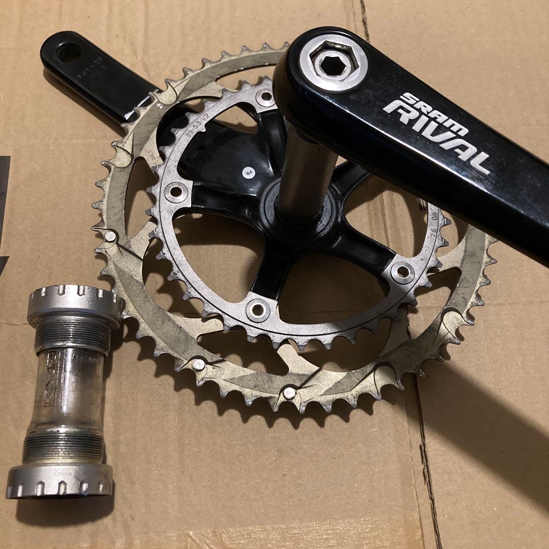 SRAM RIVAL クランクセット 10s +BB