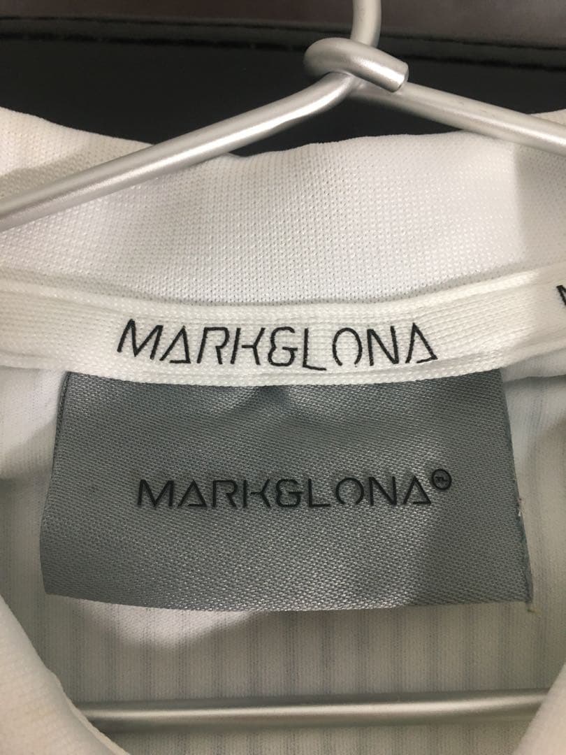 MARK & LONA マークアンドロナ 白 ノースリーブ ゴルフ
