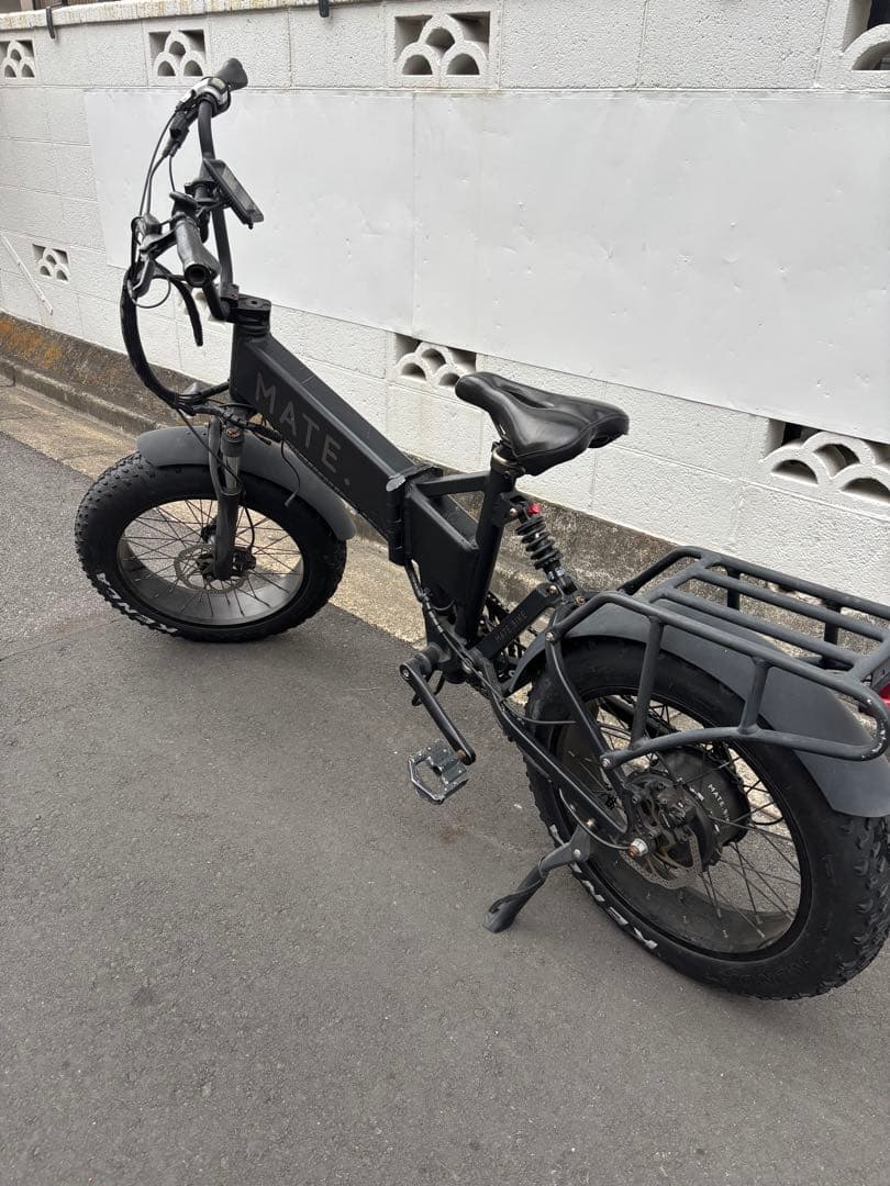 MATE 電動アシスト自転車 ブラック