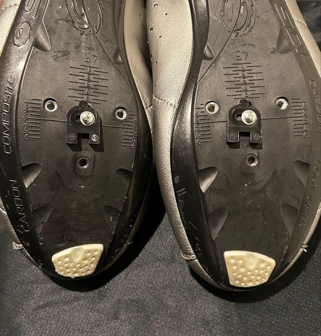 【SIDI】 ビンディングシューズ(size:45／シルバー)