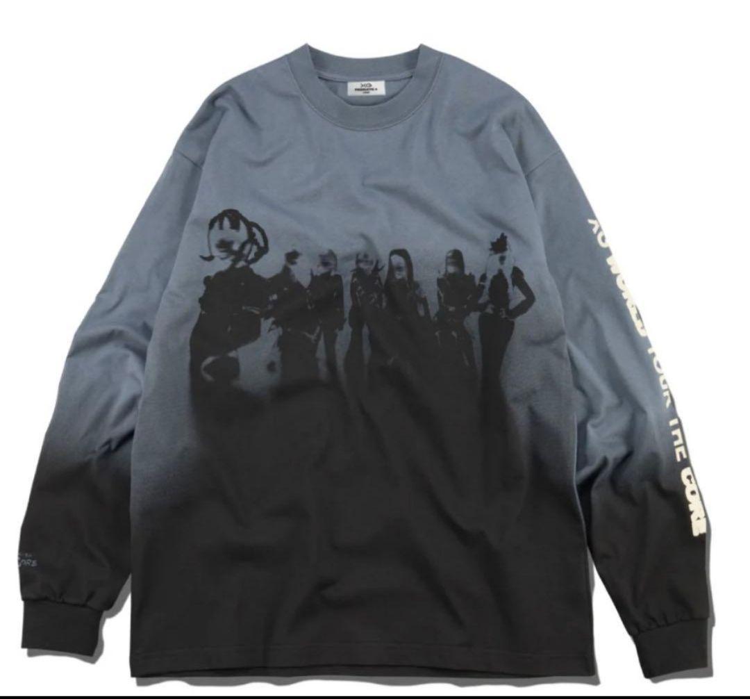 【新品未使用 手元有】XG THE CORE ロングスリーブT GRAY XL