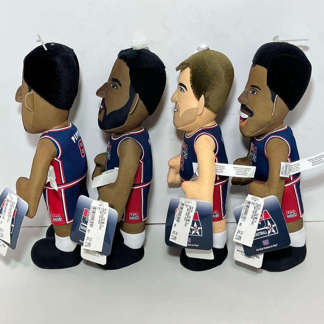 NBA ぬいぐるみ USAドリームチーム 新品 4点セット D