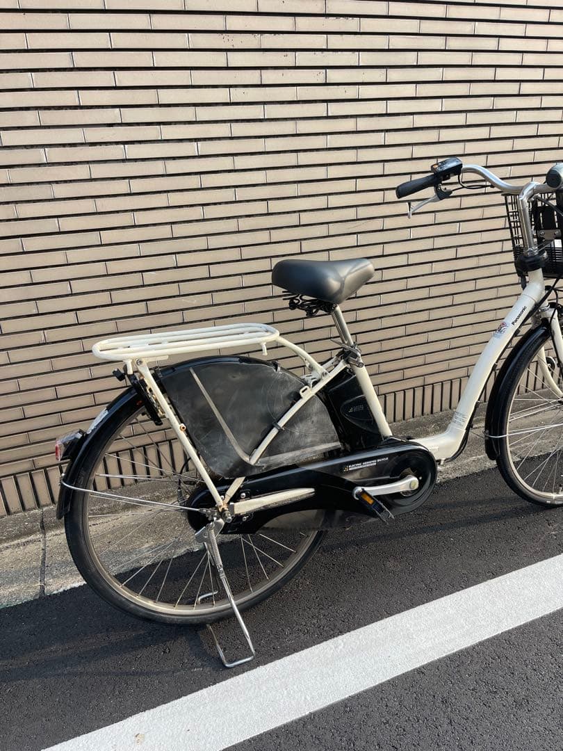 アイボリー パナソニック電動アシスト自転車 シティタイプ26CPTR34