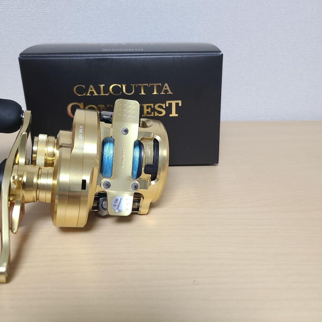【極美品】SHIMANO 22 CALCUTTA CONQUEST 201XG