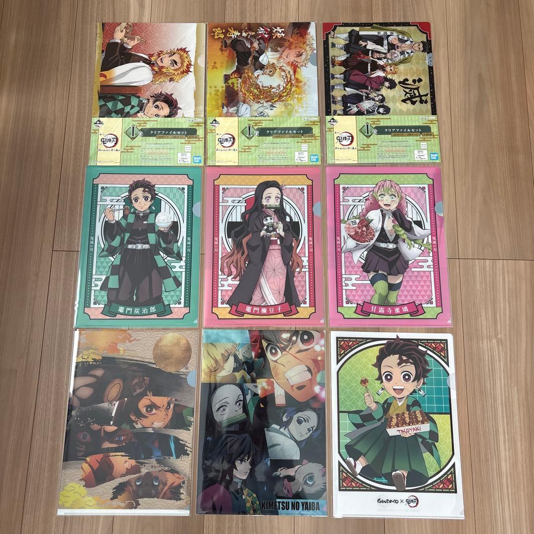 少年漫画アニメキャラクター　クリアファイル　まとめ売り