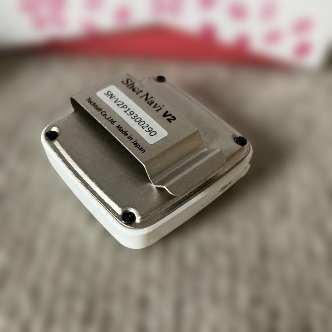 Shot Navi V2 ゴルフ GPS 音声ナビSAKURA WHITE