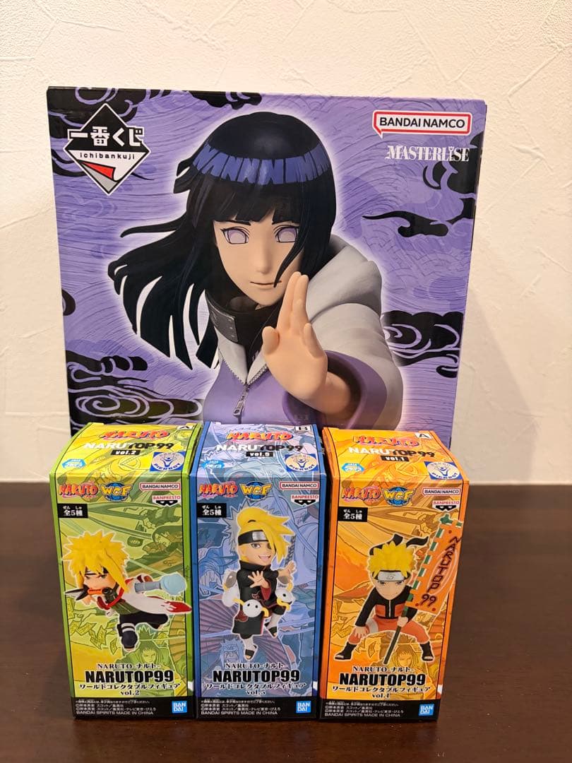 NARUTO フィギュア纏め売り　ヒナタ　ナルト　ミナト　デイダラ