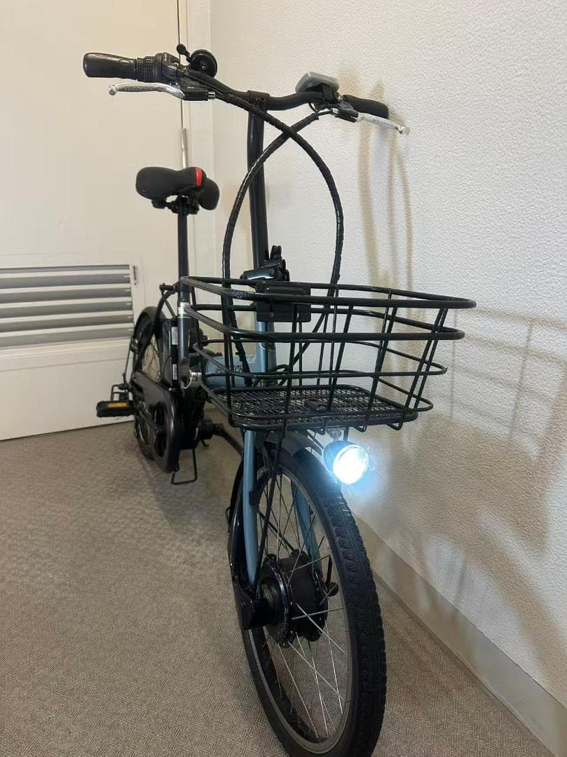『配送可』ＰＥＬＴＥＣＨペルテック ＴＤＮ－２０８Ｌ折りたたみ電動アシスト自転車