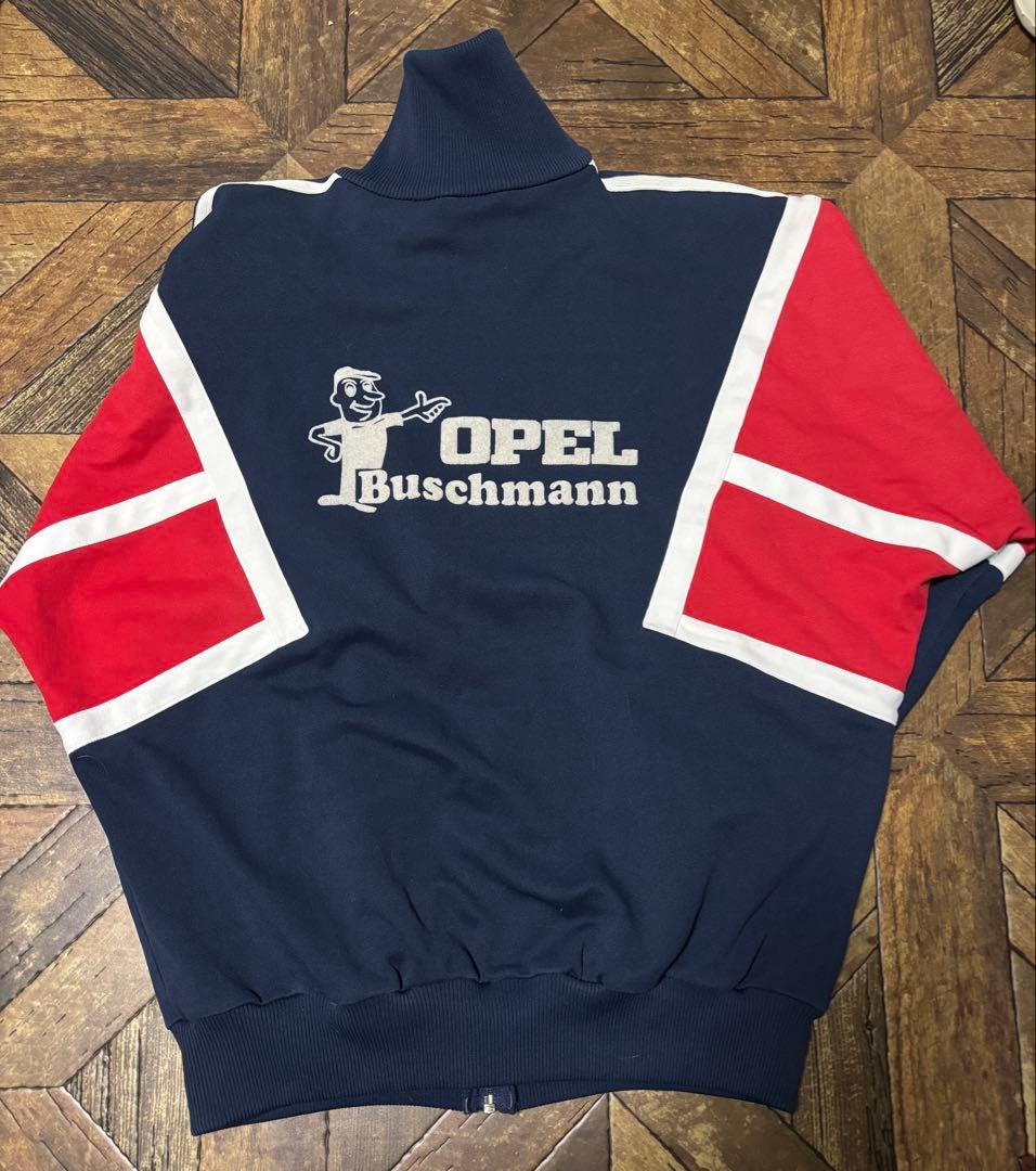 【adidas トラックジャケット OPEL Buschmann】80s,90s