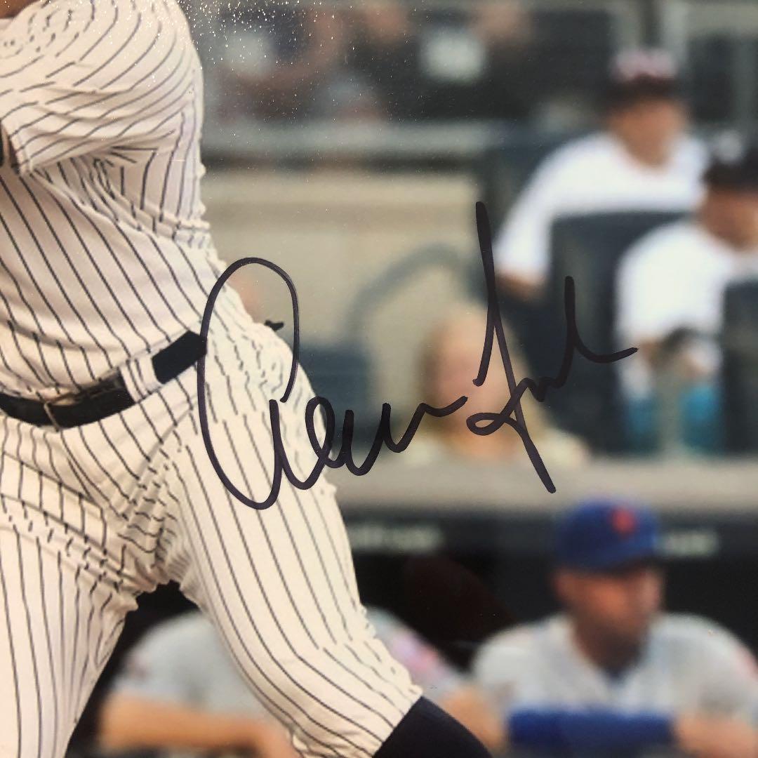【SALE】MLB アーロン・ジャッジ　直筆サインヤンキース　WBC出場