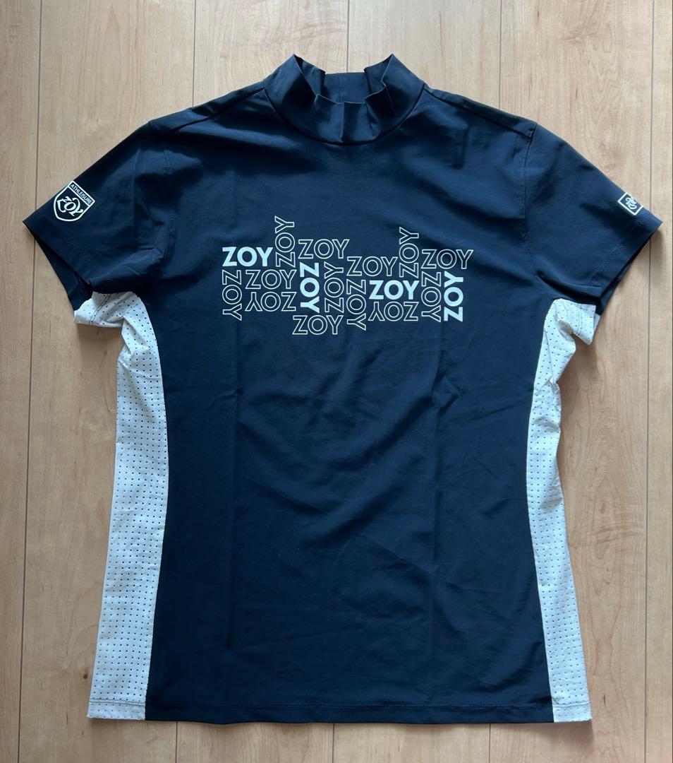 ZOY レディース ゴルフシャツ ネイビー