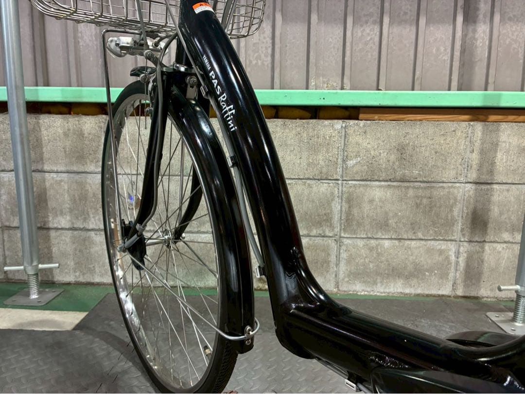 №3525 電動自転車　ヤマハ　パスラフィーニ 26インチ ブラック