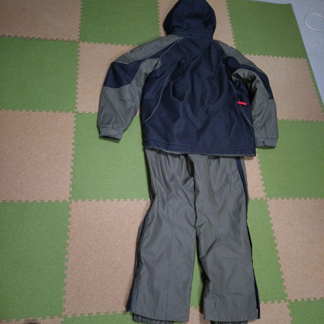 オガサカスキー別注品ウエア上下　ゴールドワッペン付き