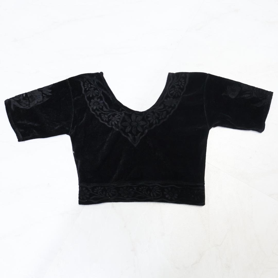 【ベリーダンス用衣装】ブラック sharif designs レッスン着 真っ黒