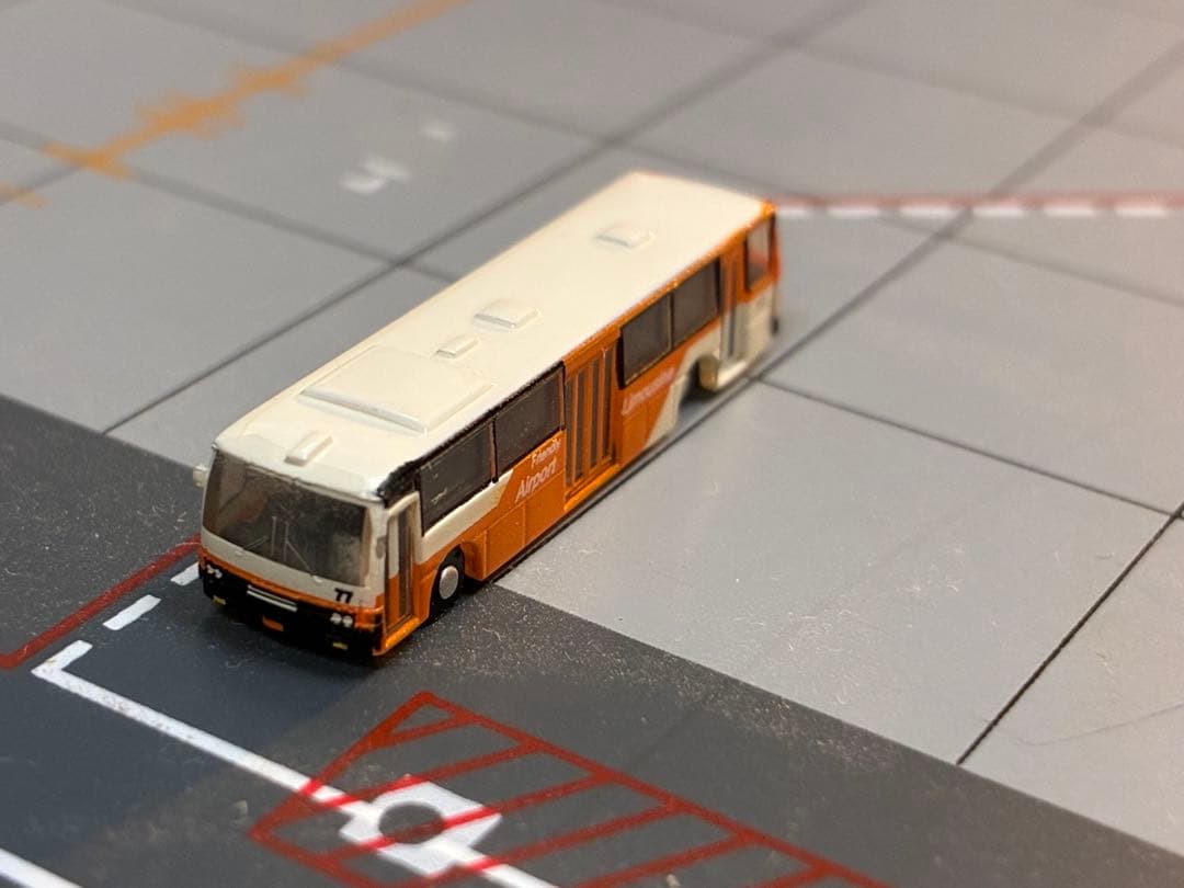全日空商事 1/400 東京空港交通ランプバス/ステップカー 2台セット