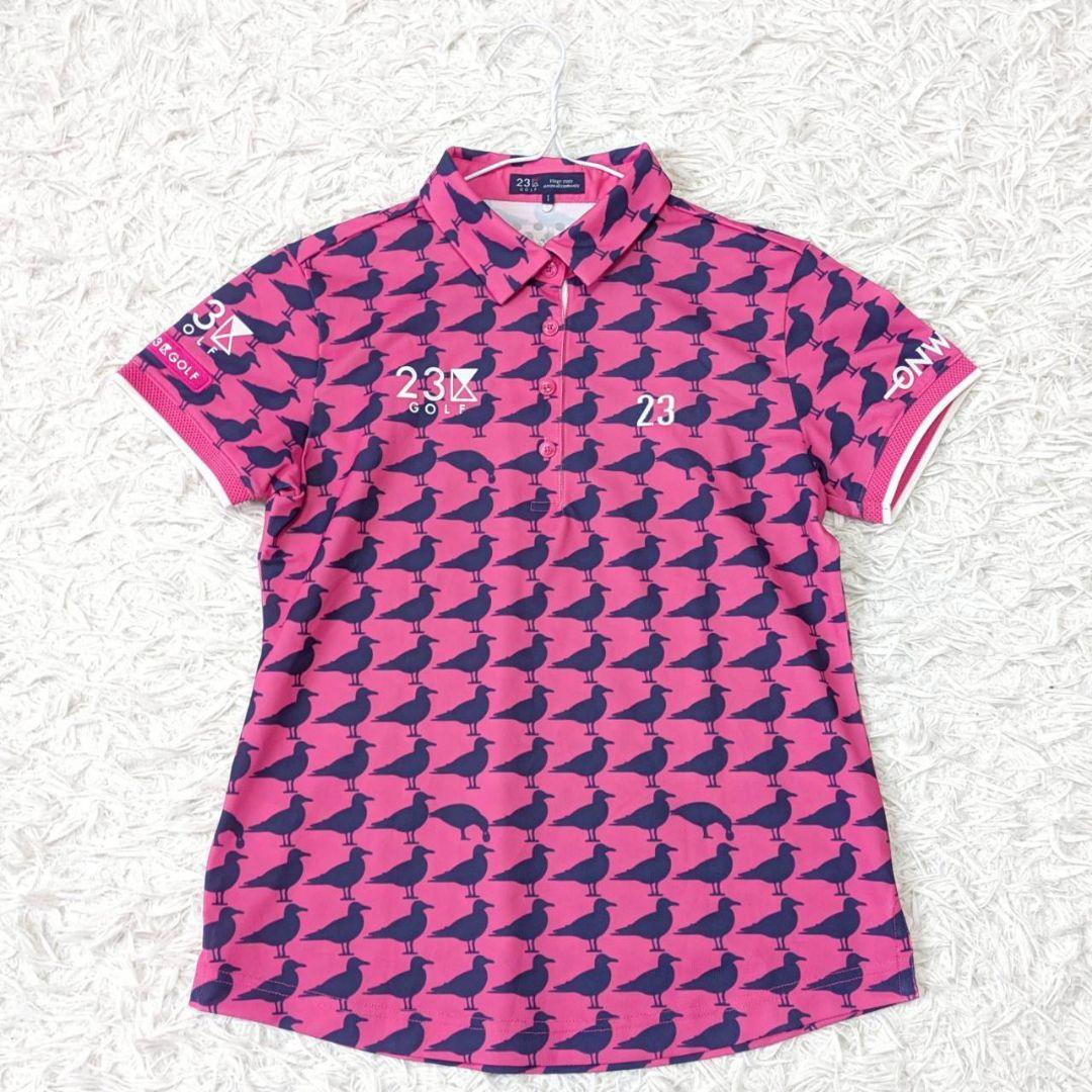 【6点まとめ売り】23区GOLFゴルフウェア ポロシャツ カットソー Ｓ〜Ｍ相当