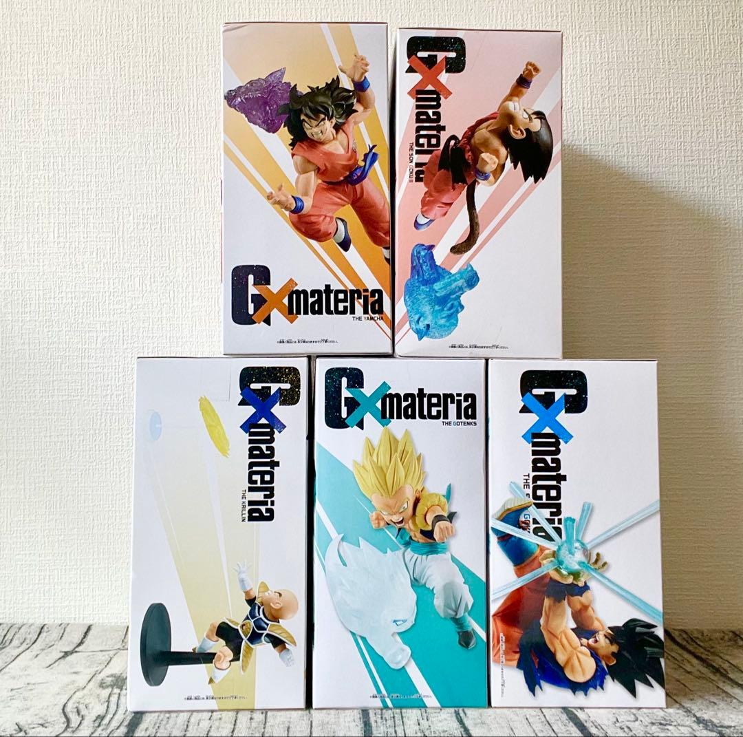 ドラゴンボール　G×materia ジーマテリア　フィギュア　まとめ売り　5点