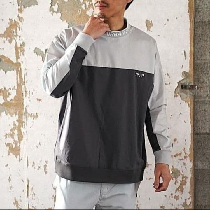 LUXE/R GOLF ストレッチ布帛プルオーバー 45932icem