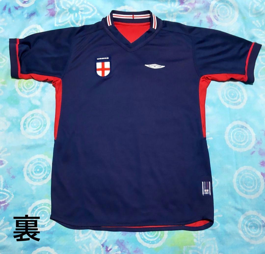 【UMBRO】02/04 イングランド代表(A) ユニフォーム Sサイズ