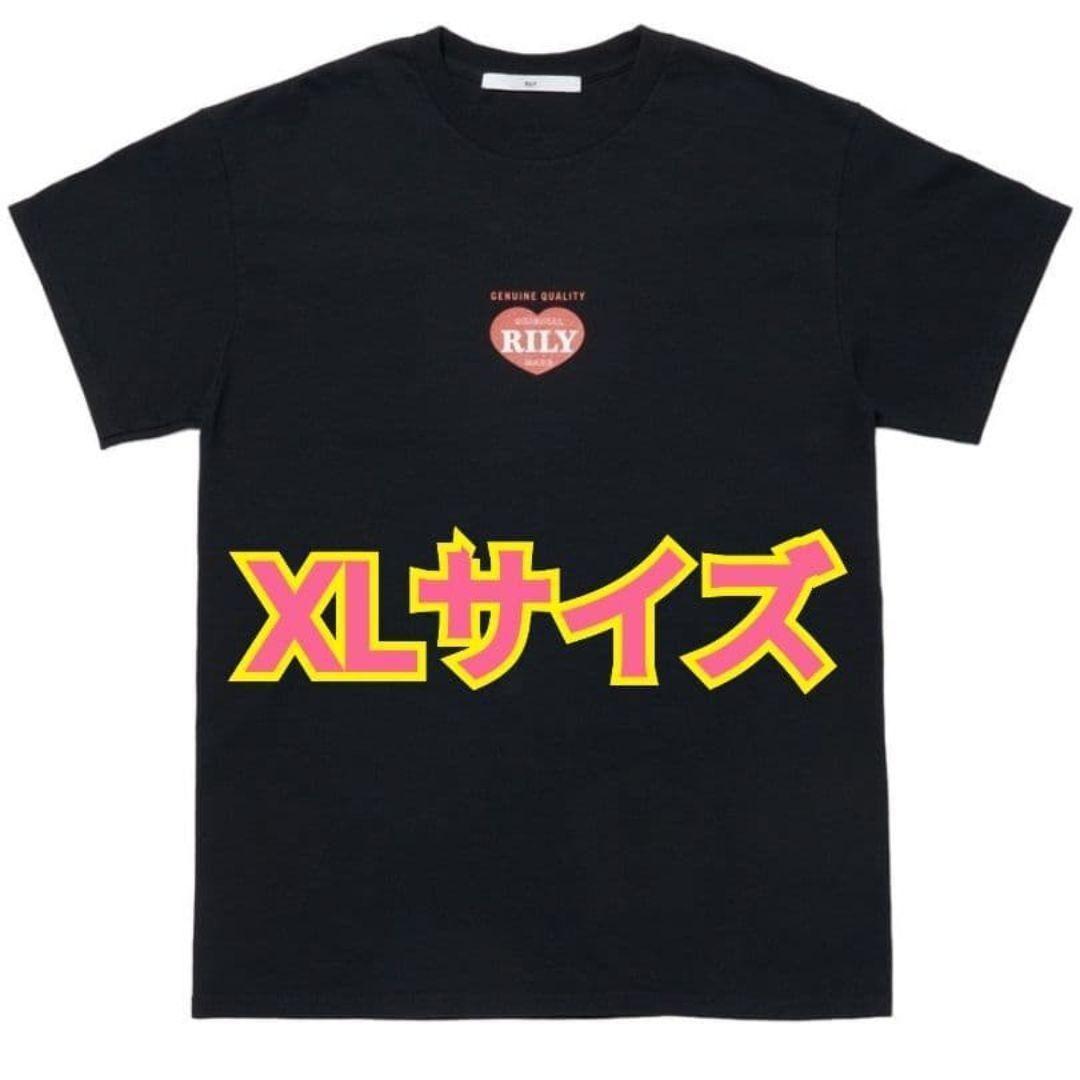 【RILY Heart Logo 黒】三代目 今市隆二 ハートロゴTシャツ XL