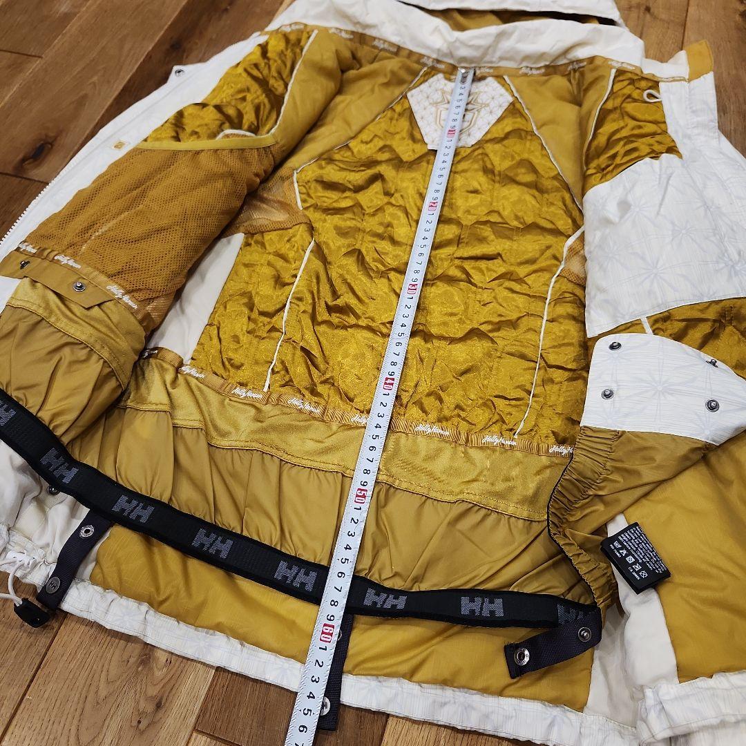 スノーボードウェア helly hansen ヘリーハンセン　M　白　スキー