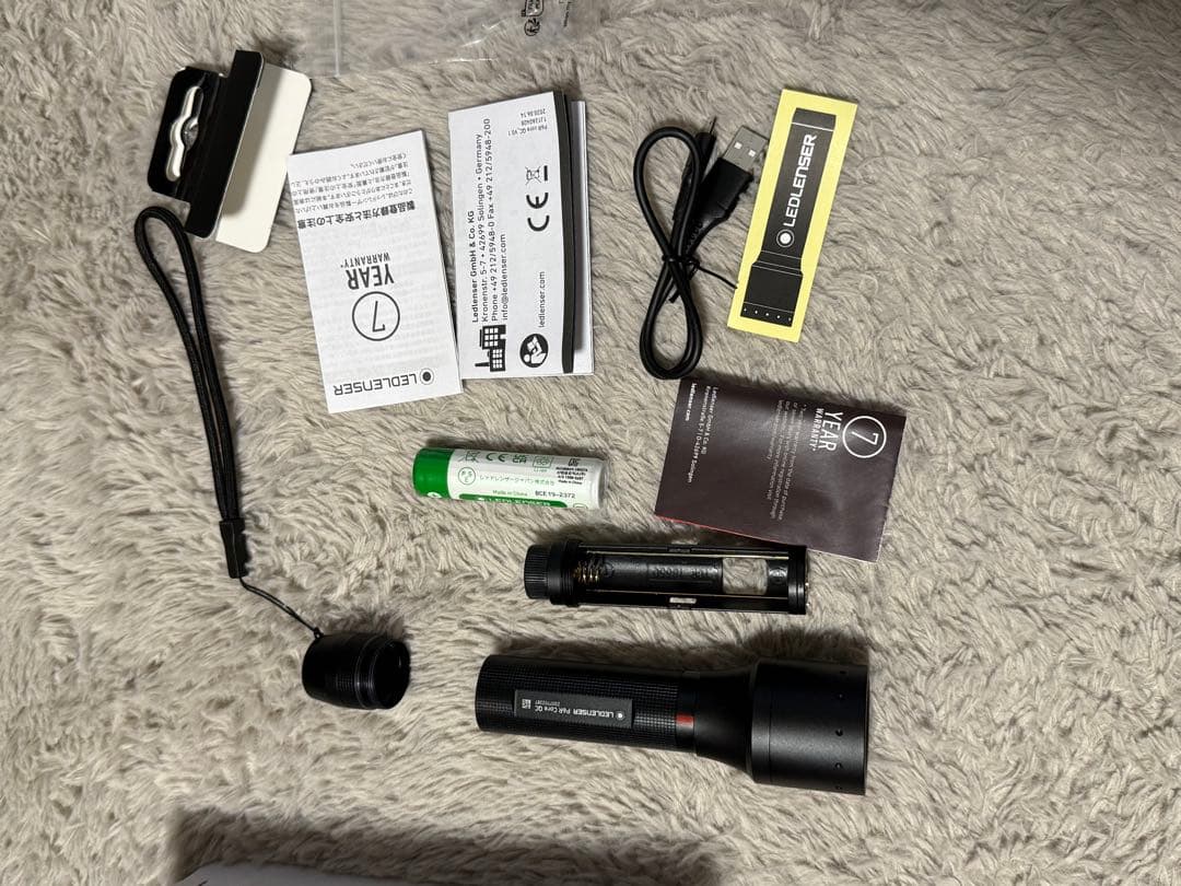 LEDLENSER P6R CORE QC 新品未使用
