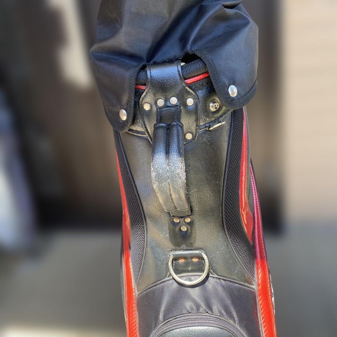 BRIDGESTONE GOLF キャディバッグ 黒と赤