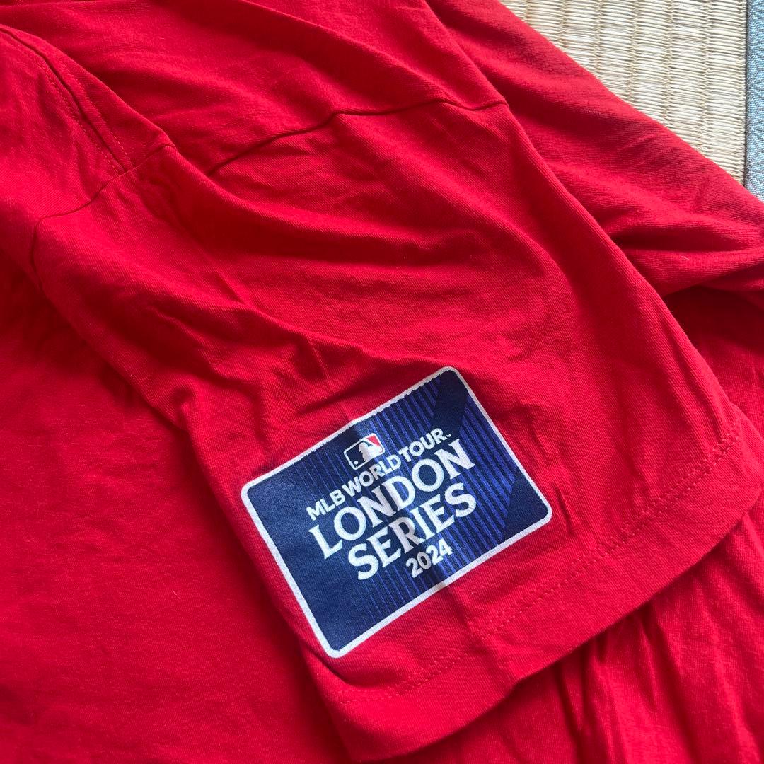 フィラデルフィア フィリーズ ナイキ　ターナーメンズTシャツ　赤　M 古着