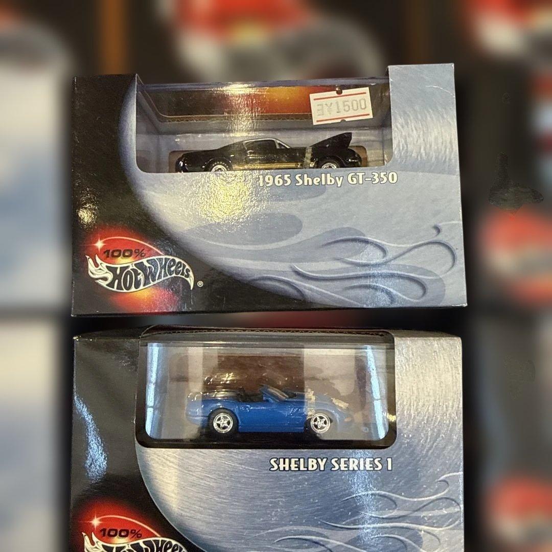 No264. 100％ホットウィール　SHELBY 6台セット