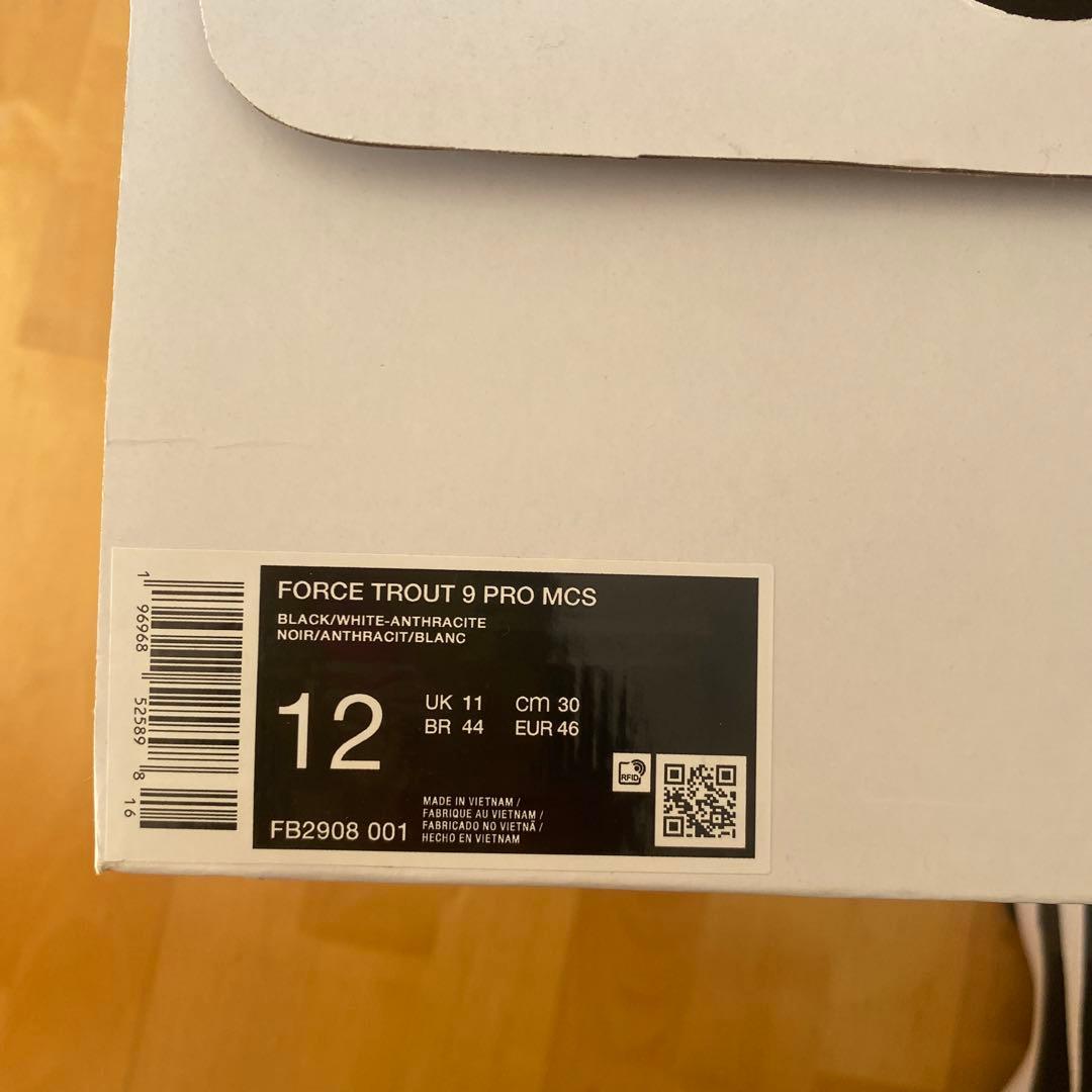 新品未使用NIKE 野球スパイク Force Trout 9 PRO MCS