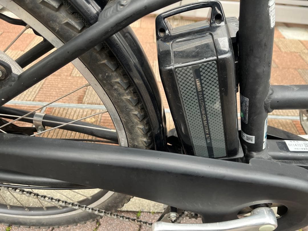 ちゃま　【引取限定】HYDEEⅡ 電動アシスト自転車 チャイルドシート付き