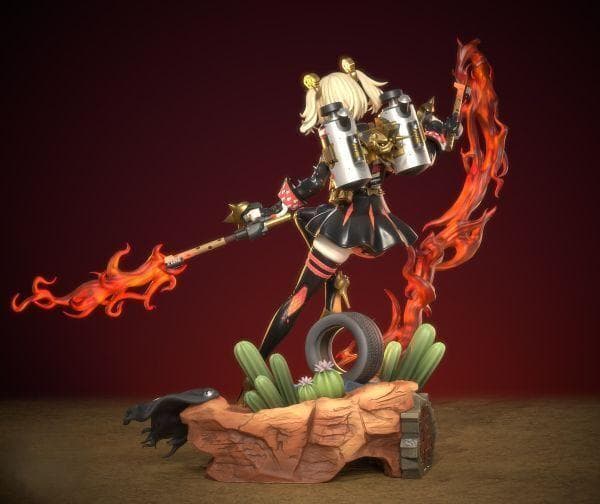 バーニス・ホワイト　1/7　未塗装未組立 ガレキ ゼンレスゾーンゼロ ゼンゼロ